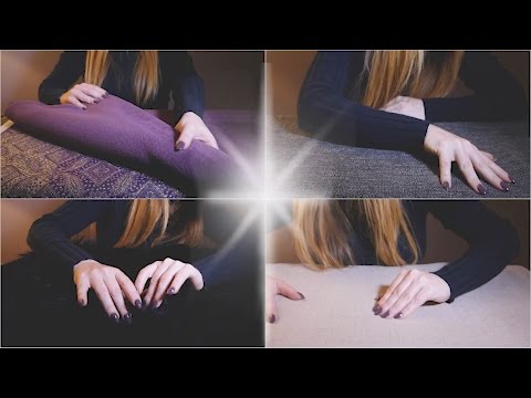 ☆✶ Soothing Fabric Smoothing ✶☆ Relaxing ASMR Whispers & Slow Movements