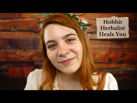 🌿 Hobbit Herbalist Heals & Takes Care of You on a Rainy Evening ✨ | Cozy ASMR Personal Attention RP