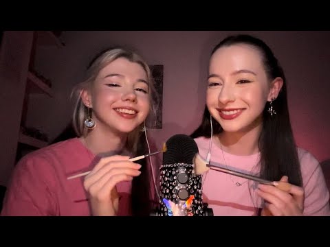 My Sister Tries Asmr For The First Time!!