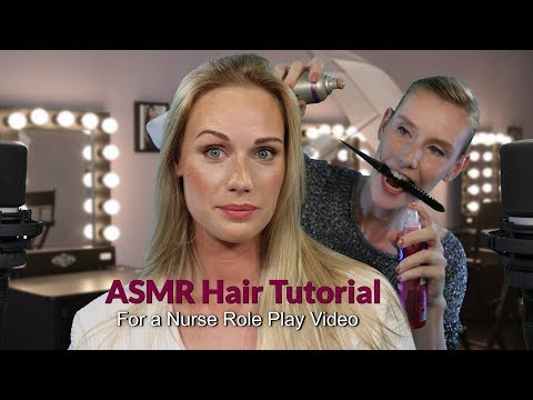 ASMR Failed Hair Tutorial 😂 (Amanda's Hairsalon) Tingly Hair Sounds