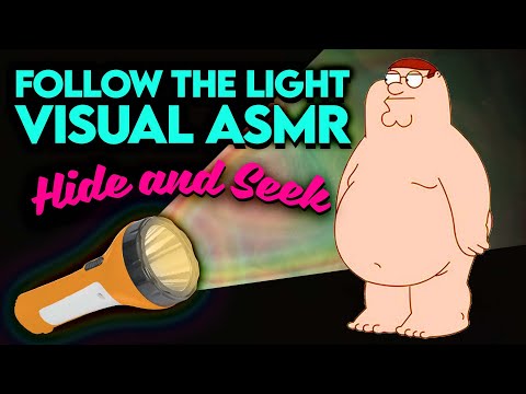 VISUAL ASMR 👀 Virtual FOLLOW THE LIGHT 🔦Hide and Seek Trigger | Fast and Aggressive Petersmr