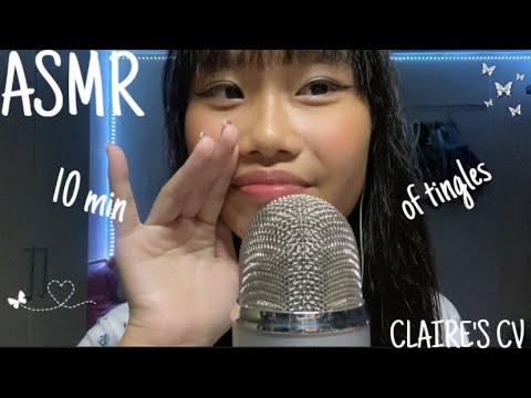 ASMR 10 minutes of tingles⭐️(Claire’s CV)