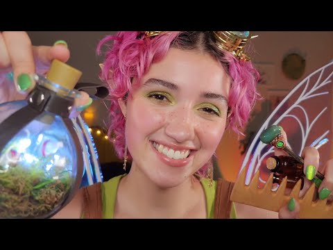 ASMR Fairy Gives You a Cranial Nerve Exam 🧚‍♀️(layered sounds, personal attention, fantasy roleplay)
