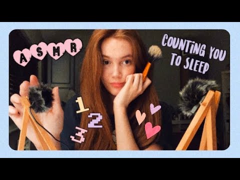 ASMR - Counting You to Sleep/Tracing/Brushing/Personal Attention