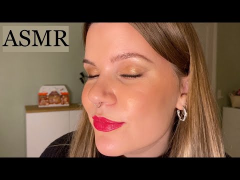 ASMR | MY FRIEND DOES MY MAKEUP PART 4 💋 *red lip makeup look*