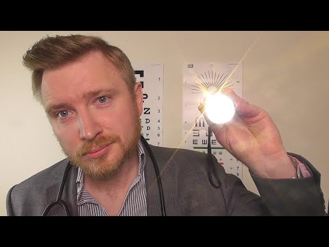 ASMR - Realistic, Full Physical Examination (Heat Source, Follow The Light, Memory Tests, Reflexes)