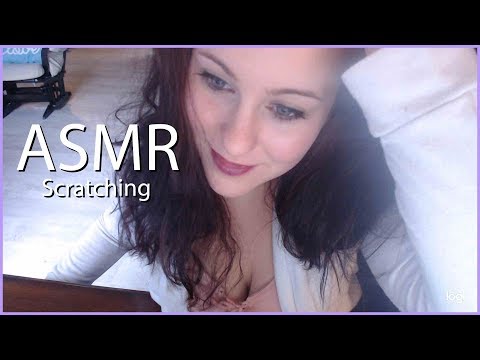 ASMR Scratching on head and sleeve! relaxing! no talking