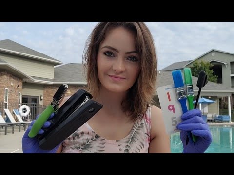 ASMR Testing you for ADHD in 5 minutes (I got kicked out of the pool)