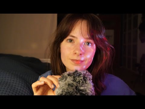 🌜 ASMR | Personal Attention | Gentle Whispers, Encouraging You, Visual Triggers, Fluffy Mic 🌛