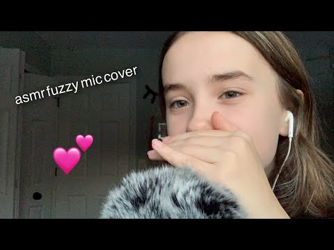 asmr fuzzy mic cover