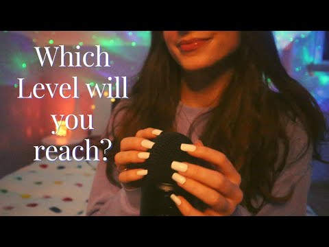 ASMR | Can You Get To Level 10 Before Falling Asleep? (Inspired by @Caca ASMR)