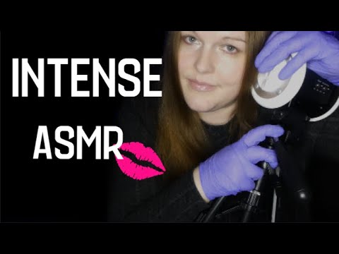 ASMR | INTENSE Mouth Sounds, Glove Ear Touching, Whispering | Relaxation,Sleep,Study.