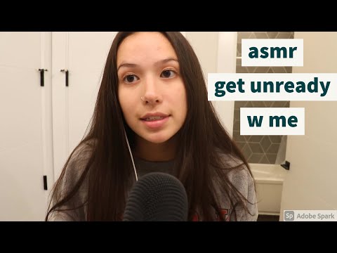 asmr get ready for bed with me