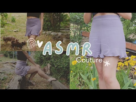 ASMR Couture ♡ On fabrique ensemble un short pour cet été