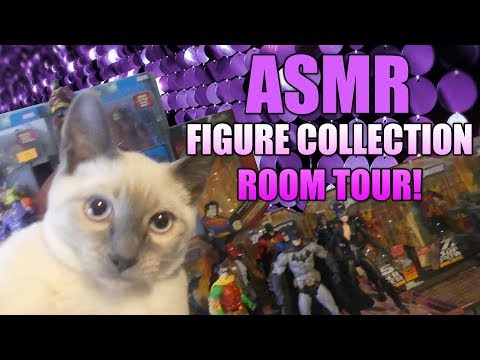 ASMR Room Tour ~ Soft Spoken  Action Figures,Cat