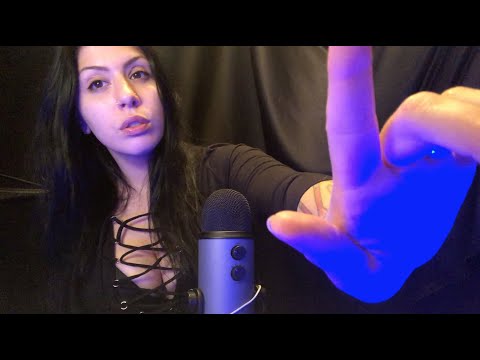 ASMR for anxiety, comforting, shh, calming you down, face touching