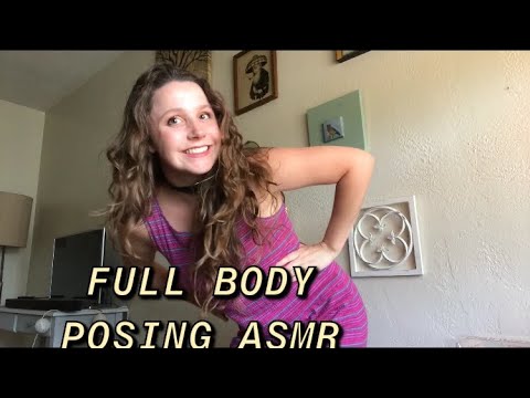 Experimental ASMR Full Body Posing + hand sounds