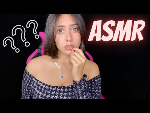 ASMR en español ✨RÁPIDO O LENTO? 😏 tag del ASMR