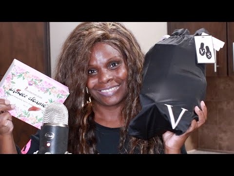 WHATS IN MY VICTORIA SECRET BAG | ASMR Chewing Gum