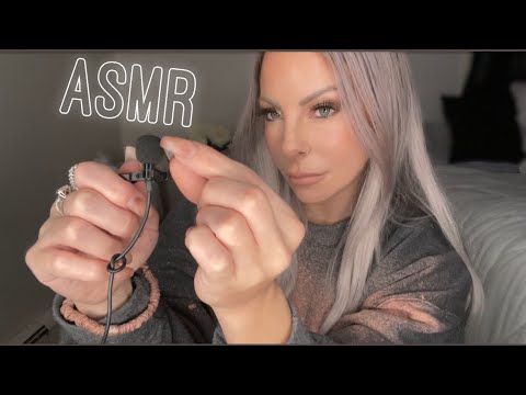 ASMR WHISPERING & Plucking The Mini Mic - Lofi ASMR - Clicky Whispers - Invisible Scratching