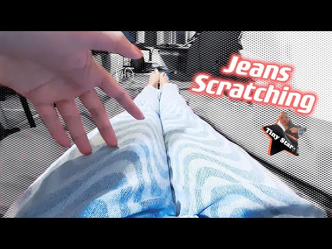 ASMR POV JEANS SCRATCHING & TRACING w/ Build up Tapping (LOFI) 👖 [Tiny Star Exclusive Teaser]