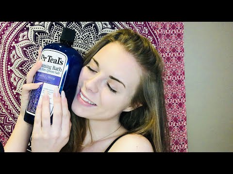 ASMR! Bath Time Essentials! Tapping, Scratching, personal attention