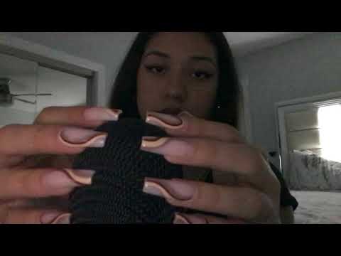 Mic Scratching with Nails part 2 🎙 (tapping & brushing)