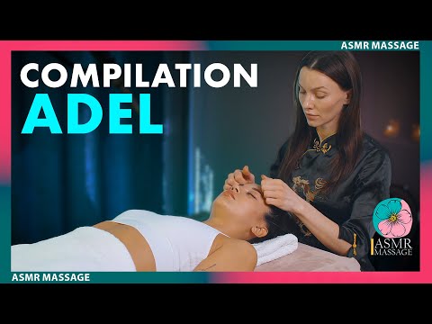 ASMR Face Massage by Adel (Compilation)