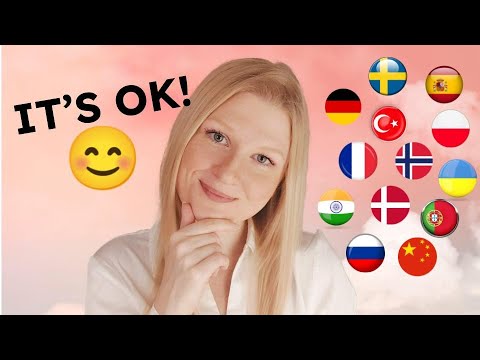 Everything is going to be OK! 🥰 *ASMR in German, Russian, French, Turkish, Ukrainian, Polish + more!