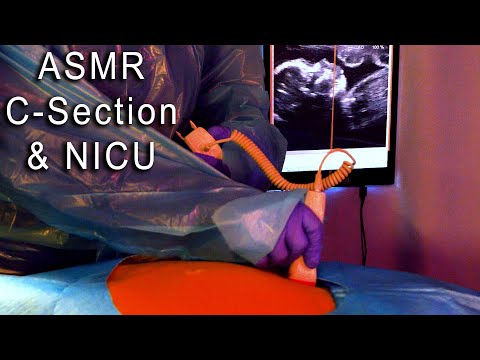 ASMR C-Section & NICU | Medical Surgical Role Play