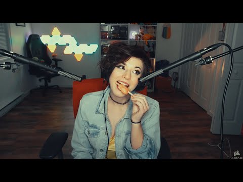 ASMR Variety #18 🎀 ice pop eating 🎀 ear eating 🎀 fabric scratching 🎀 sponge 🎀 water sounds  🎀