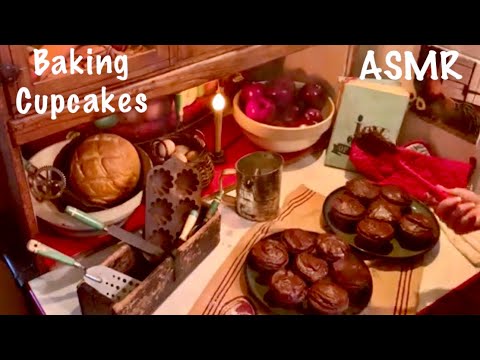 ASMR Request/Baking cupcakes (No talking)