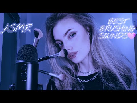 ASMR |CZ| BRUSHING YOUR STRESS AWAY | BEST MIC BRUSHING SOUNDS USING THREE DIFFERENT BRUSHES