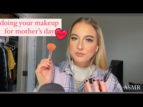 ASMR | doing your mother's day makeup