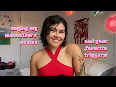 Saying YOUR Names and FAVORITE triggers ASMR