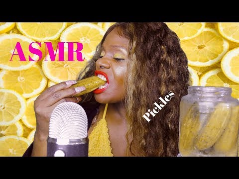 ASMR CHEW Pickle (Eating Sounds) HEALING TO HELP YOU SLEEP