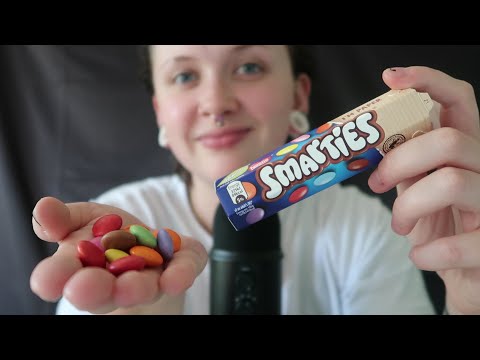 ASMR [Eating Sounds] Smarties Chocolate