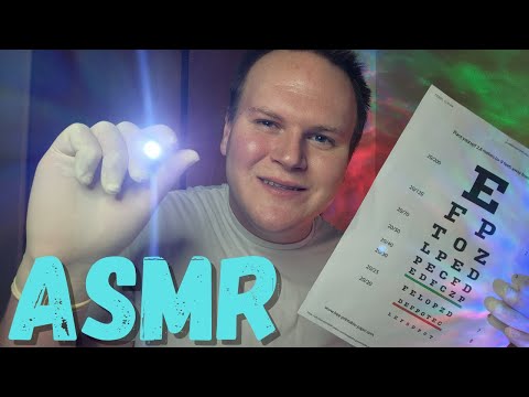 ASMR Fast Eye Exam (Medical Exam Roleplay, Personal attention, Vison Test)