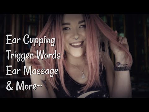 ☆★ASMR★☆ Ear Cupping, Trigger Words, Ear Massage & More~