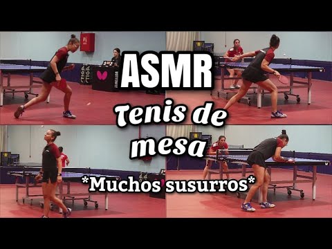 ASMR TENIS DE MESA!🏓💪🏻 Muchos susurros y entretenido! (talking) ASMR en español para dormir-Pandasmr