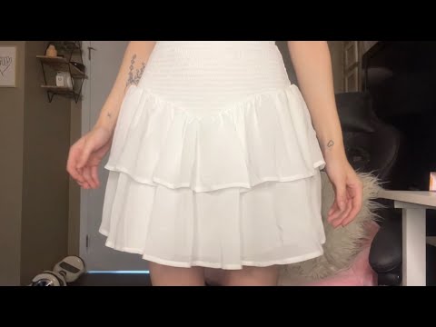 my skirt collection / try-on ASMR