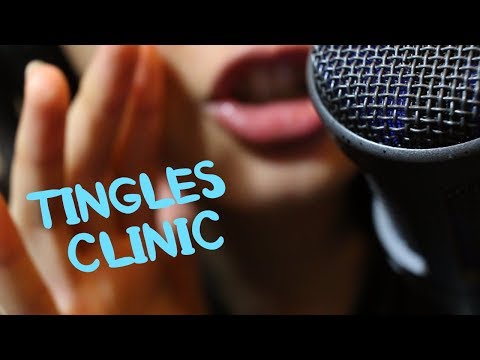 ASMR Tingle Clinic ❤ Triggers to help you relax - PART 1