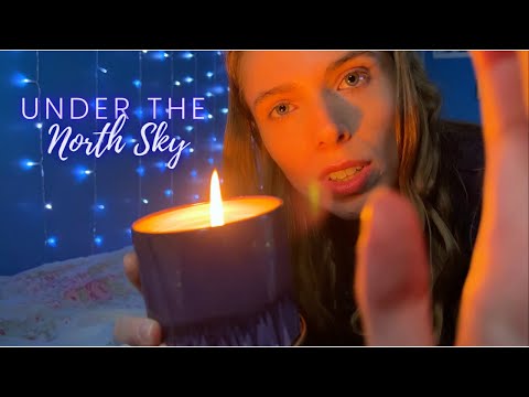 ASMR | Falling Asleep Under the North Sky | Guided Meditation, Whispering, Triggers for Sleep