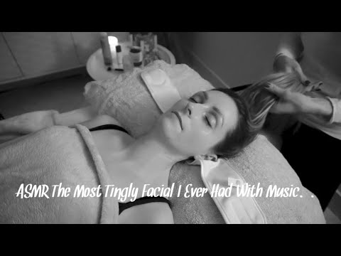 ASMR My Amazing Friend gives me a facial | Soft Spoken Voice Over & Mindful Exercise | MUSIC Version