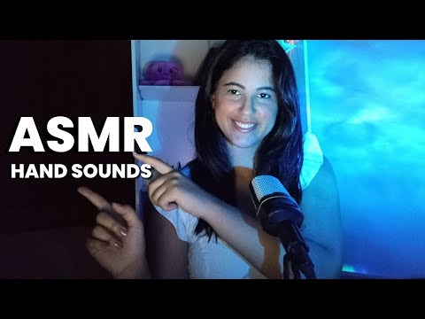 ASMR HAND SOUNDS - Relaxe profundamente com sons de mãos!