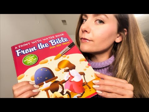 ASMR Water Painting and Bible Stories for Sleep 😴