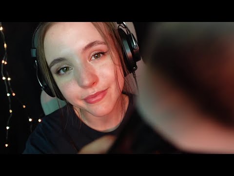 ASMR Brushing 💤 1 Hour of brushing the microphone and your face 💤