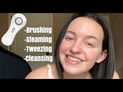 ASMR.... Esthetician RP with real steam!