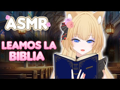 VTUBER te LEE la BIBLIA para TU MENTE COCHINA💗 Roleplay ASMR Novia [ESPAÑOL]