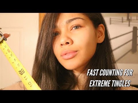 ASMR|  FAST counting for EXTREME tingles ✨
